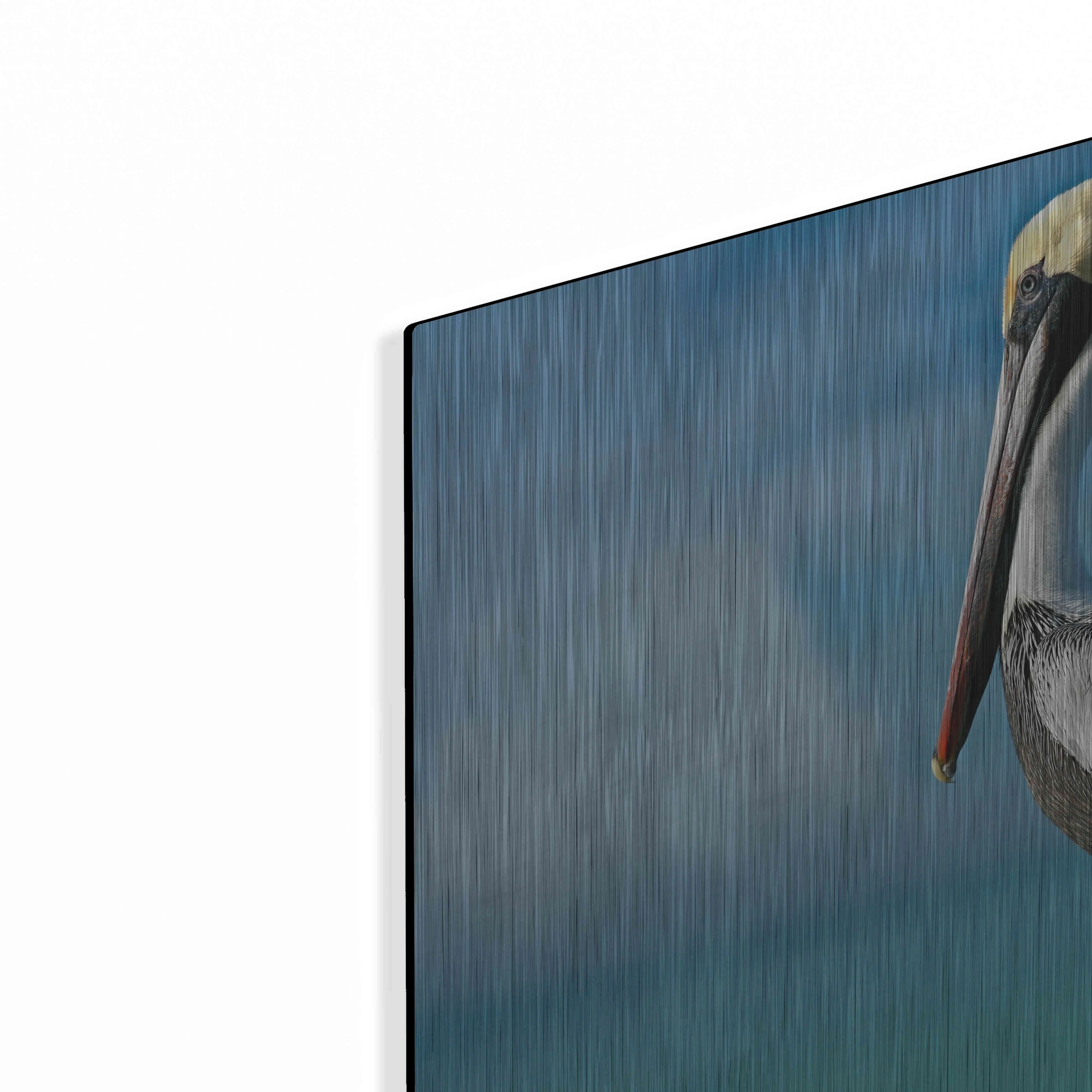 Luxe Metal Art 'Pelican' by Mike Jones, Metal Wall Art, 16