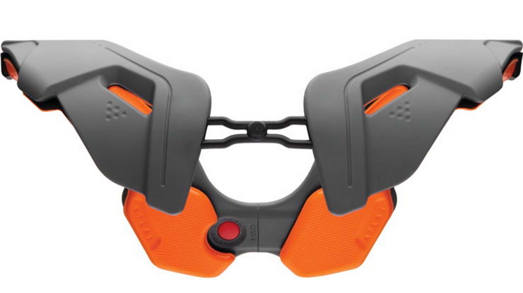 Atlas Vision MX Offroad Neck Brace Gray/Orange LG/XL