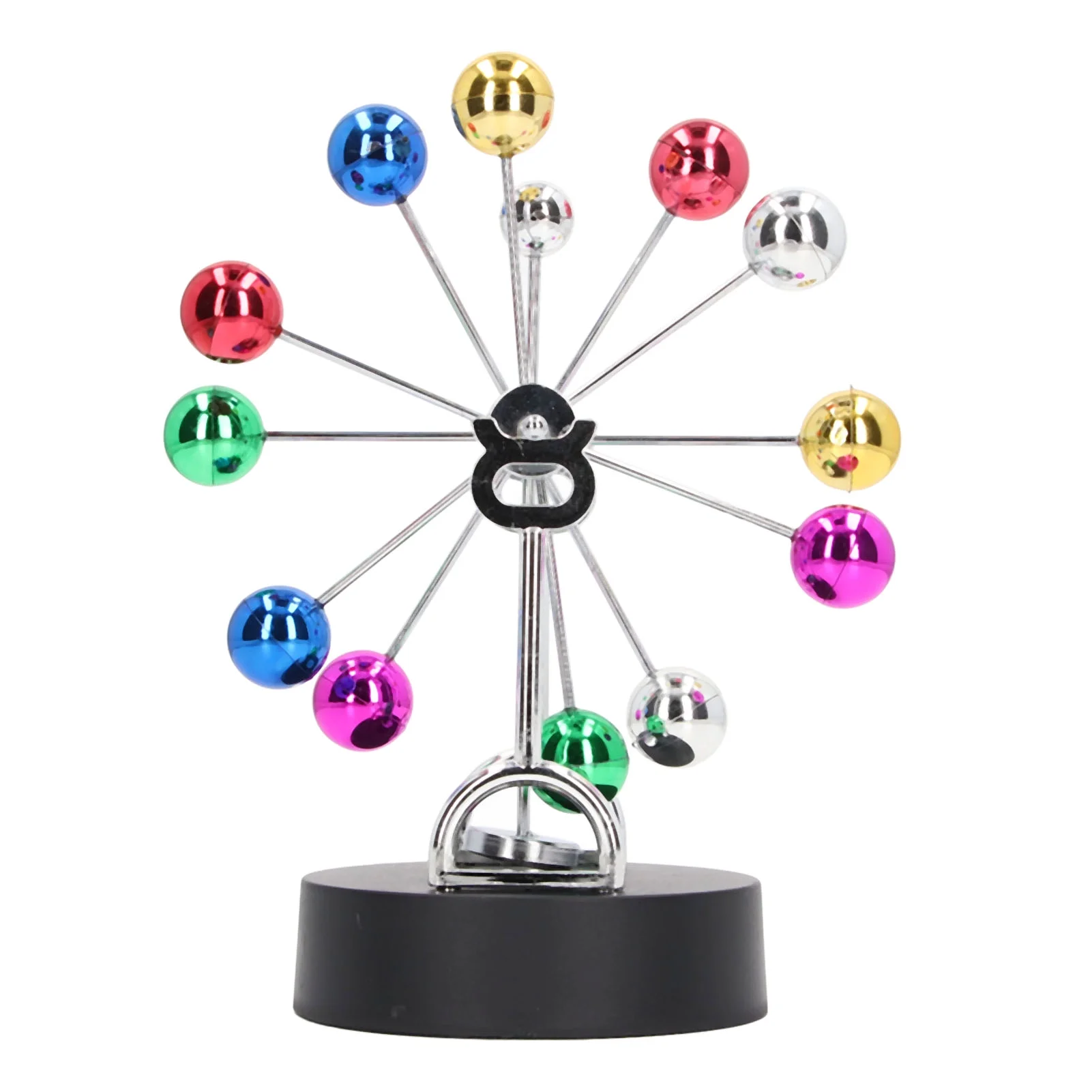 Perpetual Motion Machine, Providing Fun Stress Relief Ferris Wheel Balance Desk Toy Classic Motion Art  For Office