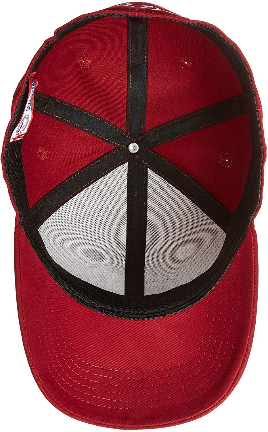 Alabama Brand New Classic Style Fitted Baseball Cap Large Hat, Embroidered Logo, Official Crimson/Red Team Color/Roll/Tides Logo