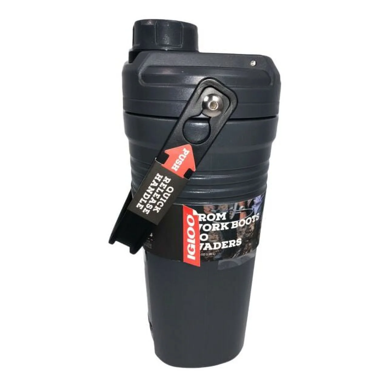 New Igloo Titan Roto-Molded 40 oz. Jug Tan Patented Seamless Double-Wall Grey