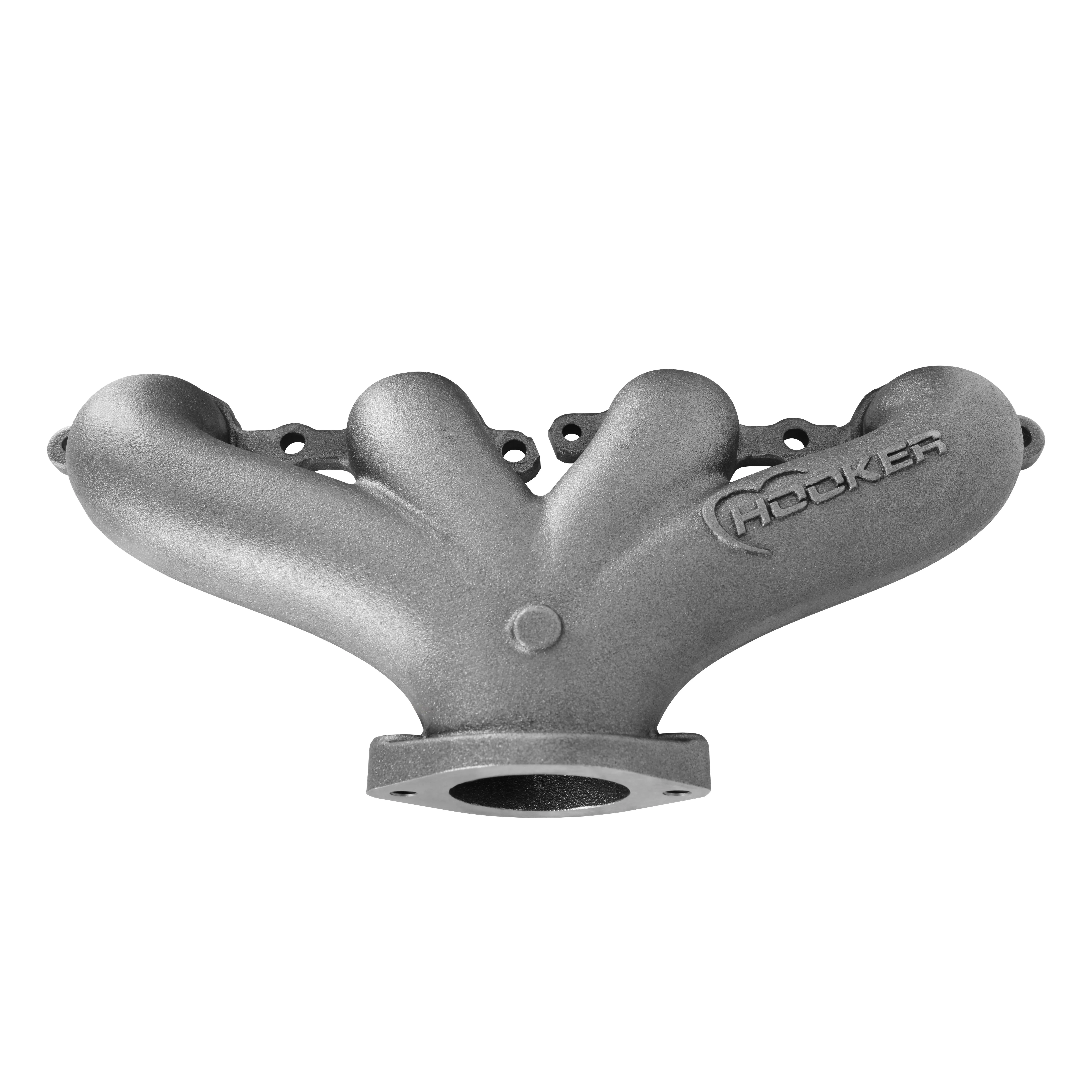 Hooker Blackheart 8504HKR LS Swap Exhaust Manifolds - Center Dump - Natural