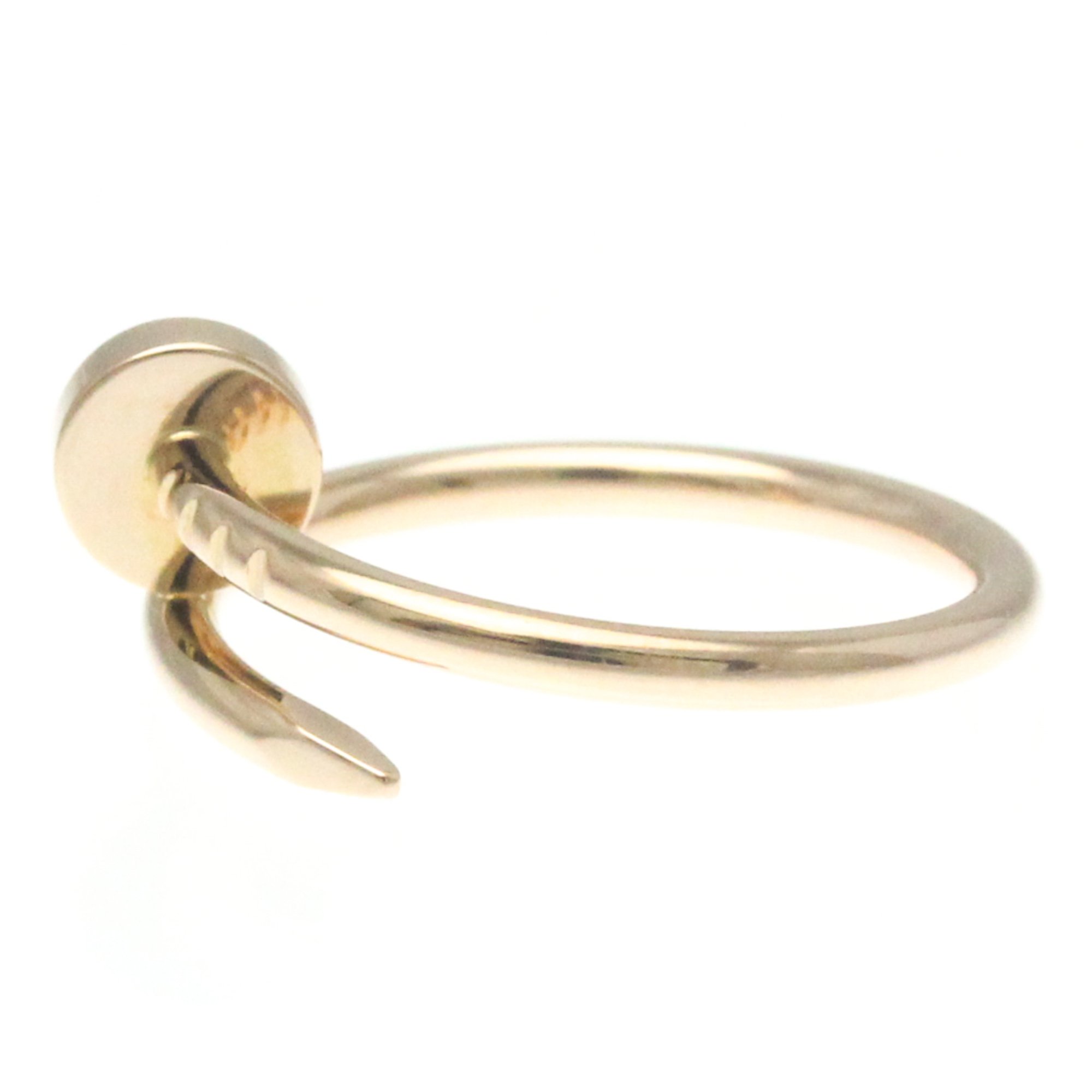 Pre-Owned Cartier Juste Un Clou Pink Gold (18K) Fashion No Stone Band Ring (Good)