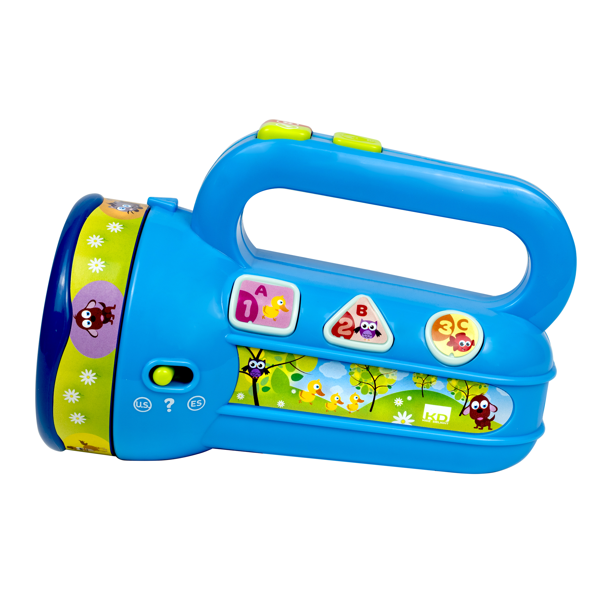Kidz Delight My Fun N Learn Projector -Ages 2 Years and up Learn Colors, Numbers, Shapes and More