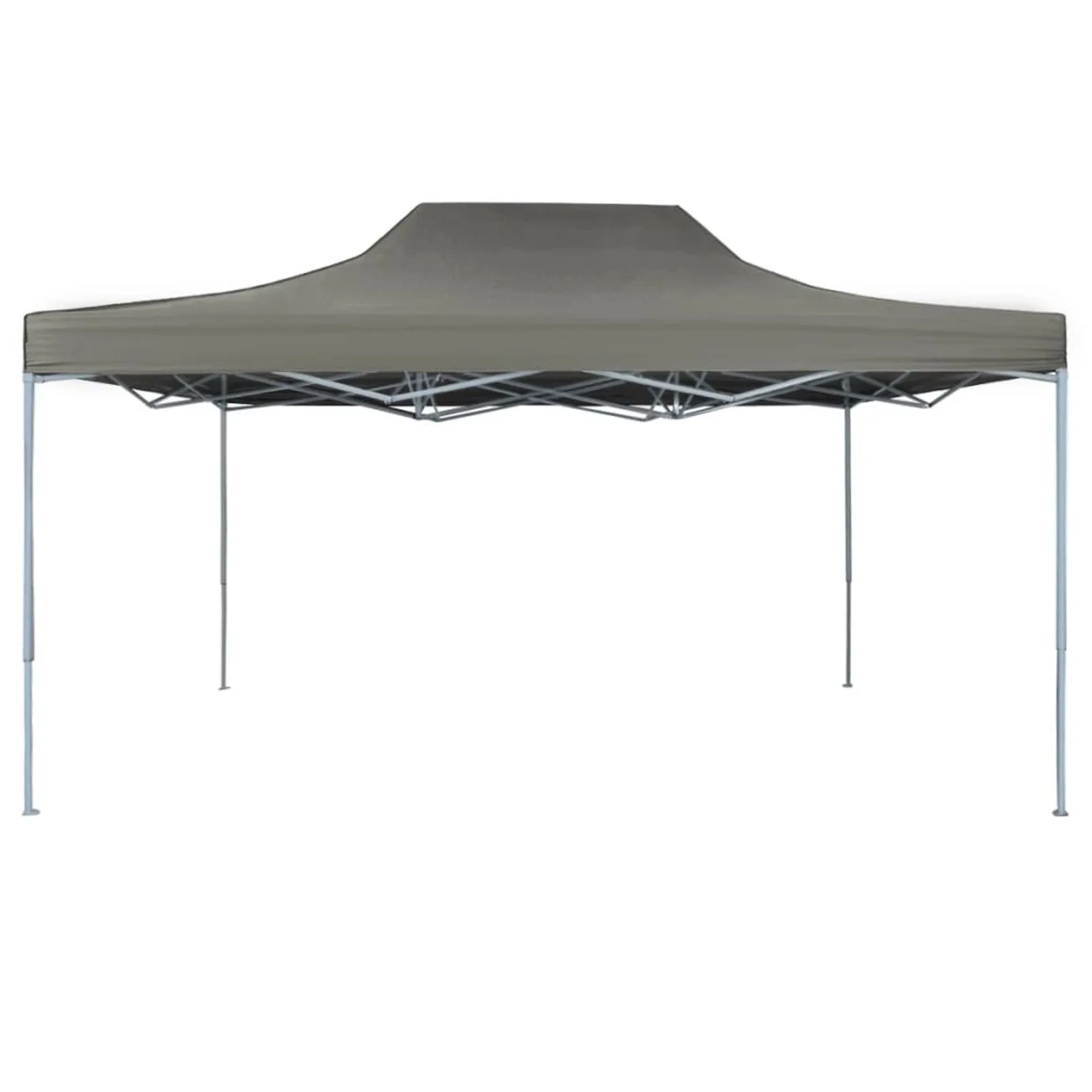 moobody Folding Party Tent Outdoor Gazebo Canopy Steel Frame Sunshade Shelter Anthracite for Backyard, Wedding, Shows, BBQ, Camping, Festival 9.8ft x 13.1ft x 10.3ft (L x W x H)