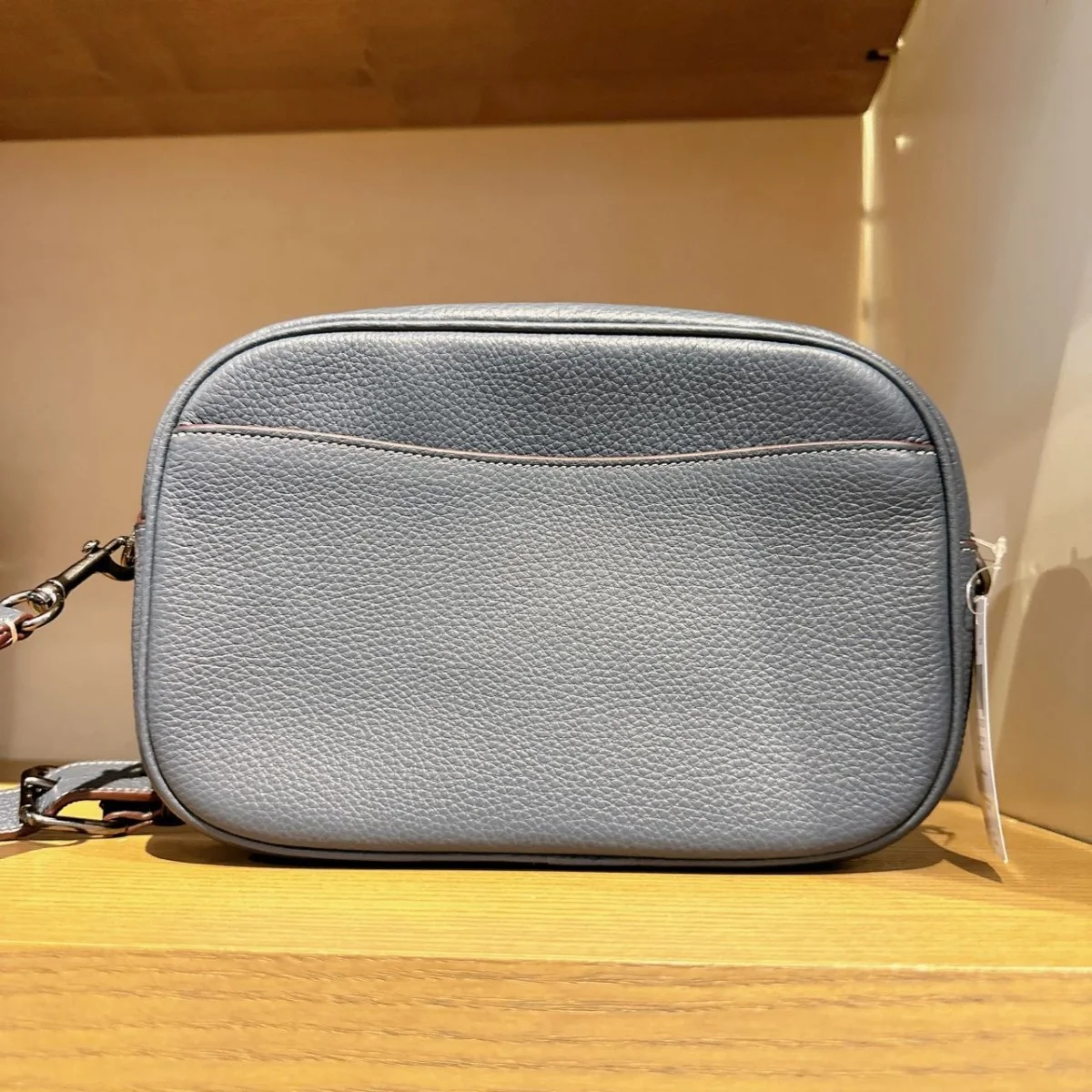 Coach X Peanuts Jamie Camera Bag With Snoopy Ski Motif (Denim Multi)