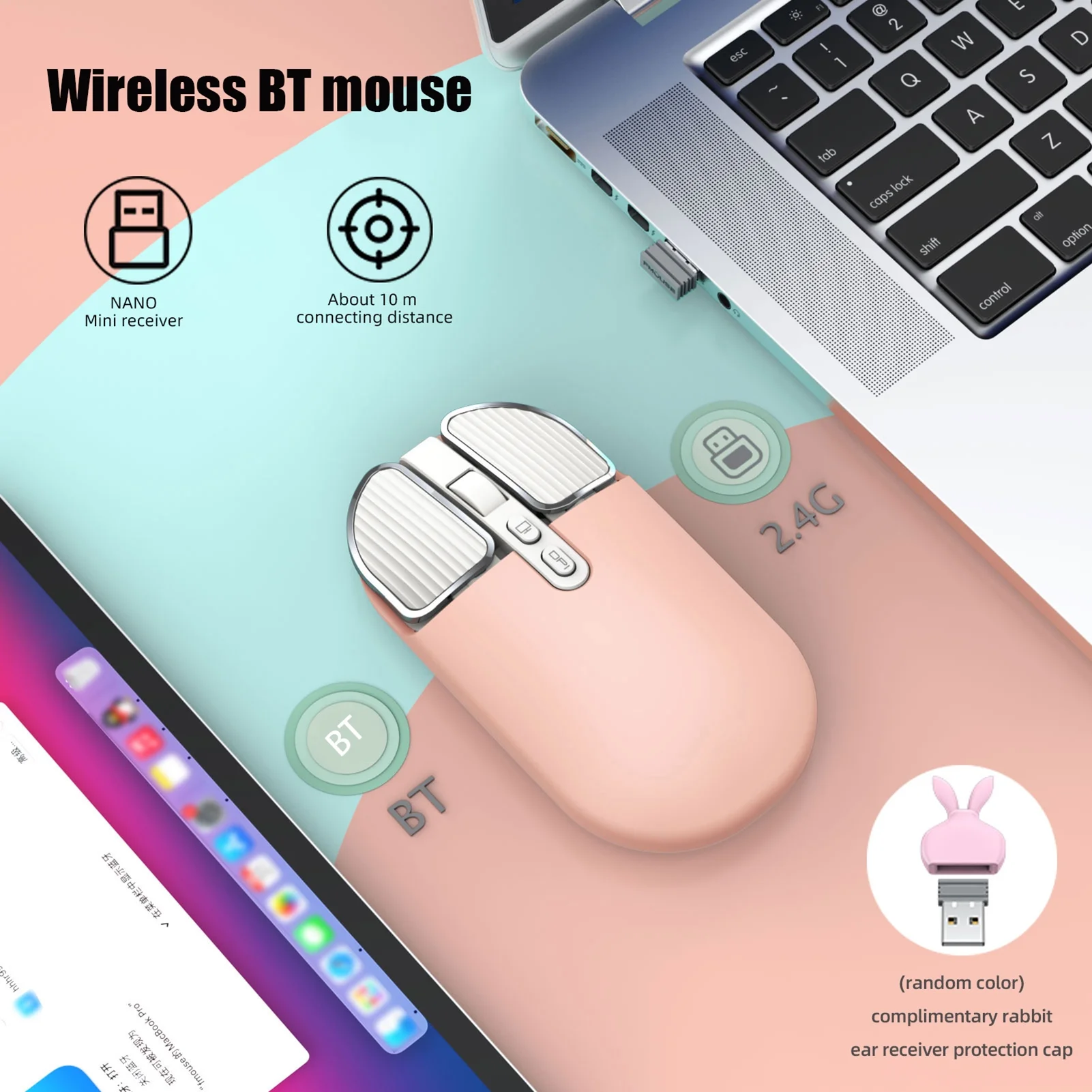 Dadypet Computer accessory,One-click Precise 500mah Uv Silent One-click Office And Laptop Computer Mice Wireless With Silent One-click Precise With Uv Laptop Computer Dsfen