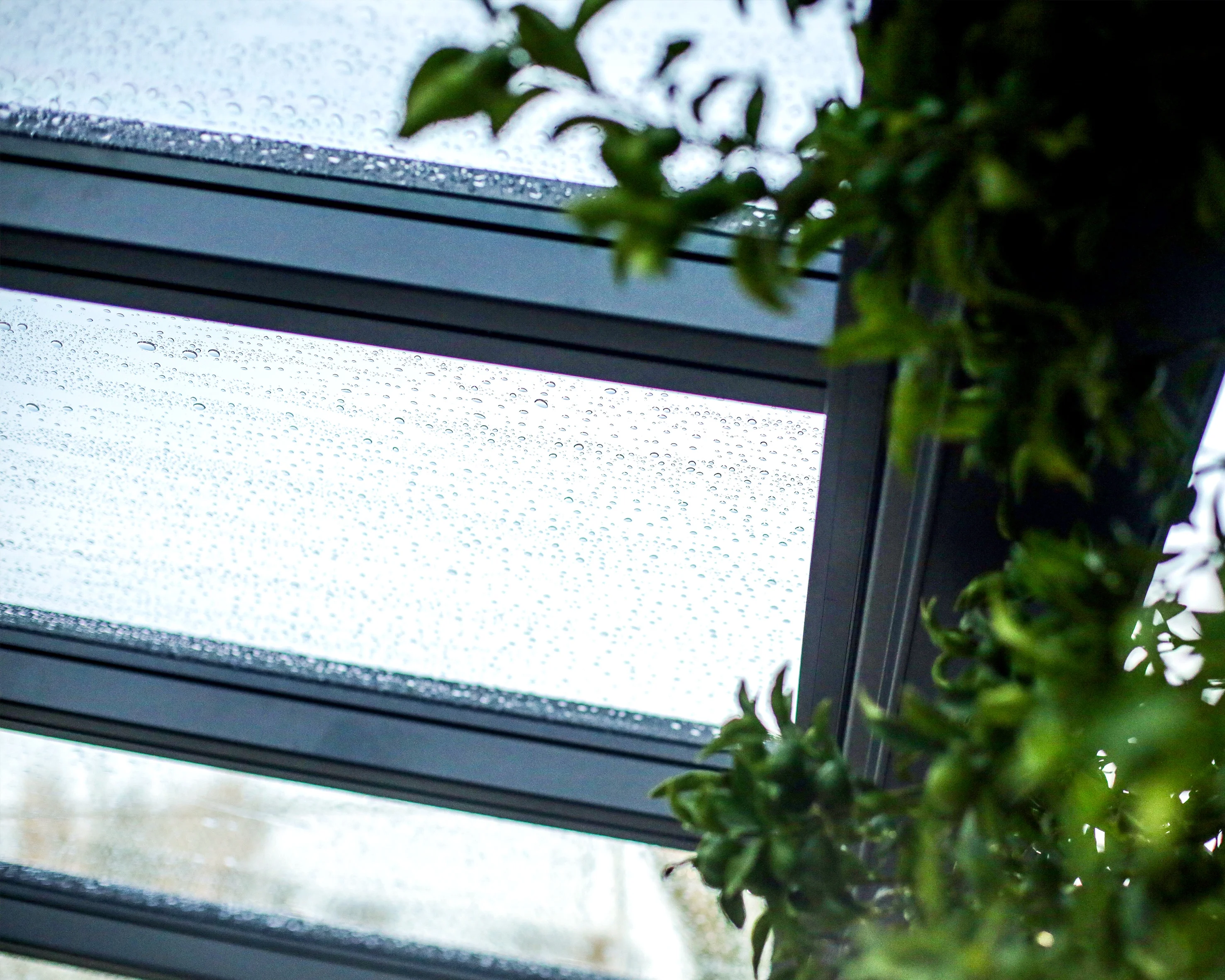 Palram - Canopia Stockholm 11' x 19' Polycarbonate/Aluminum Patio Cover - Gray/Clear