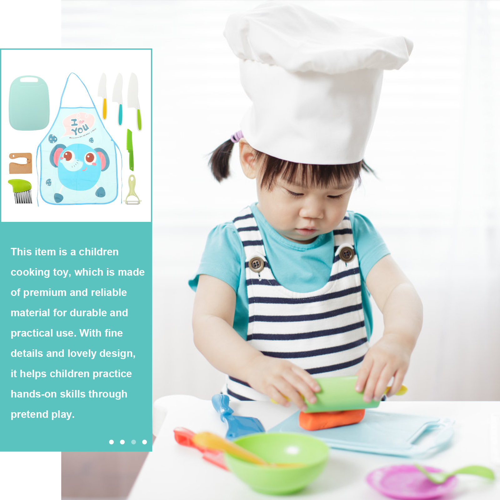 Kitchen Play Set Kids Cookware Models Pretend Toys Cosplay Kidcraft Playset Toddler Child