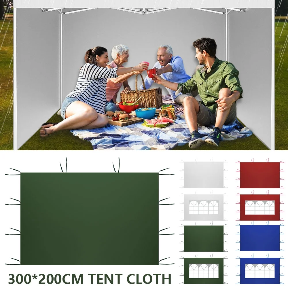 MLfire 3*2M Folding Tent Cover Outdoor Sun Protection Rain Cloth(Without Tent roof and Stand)