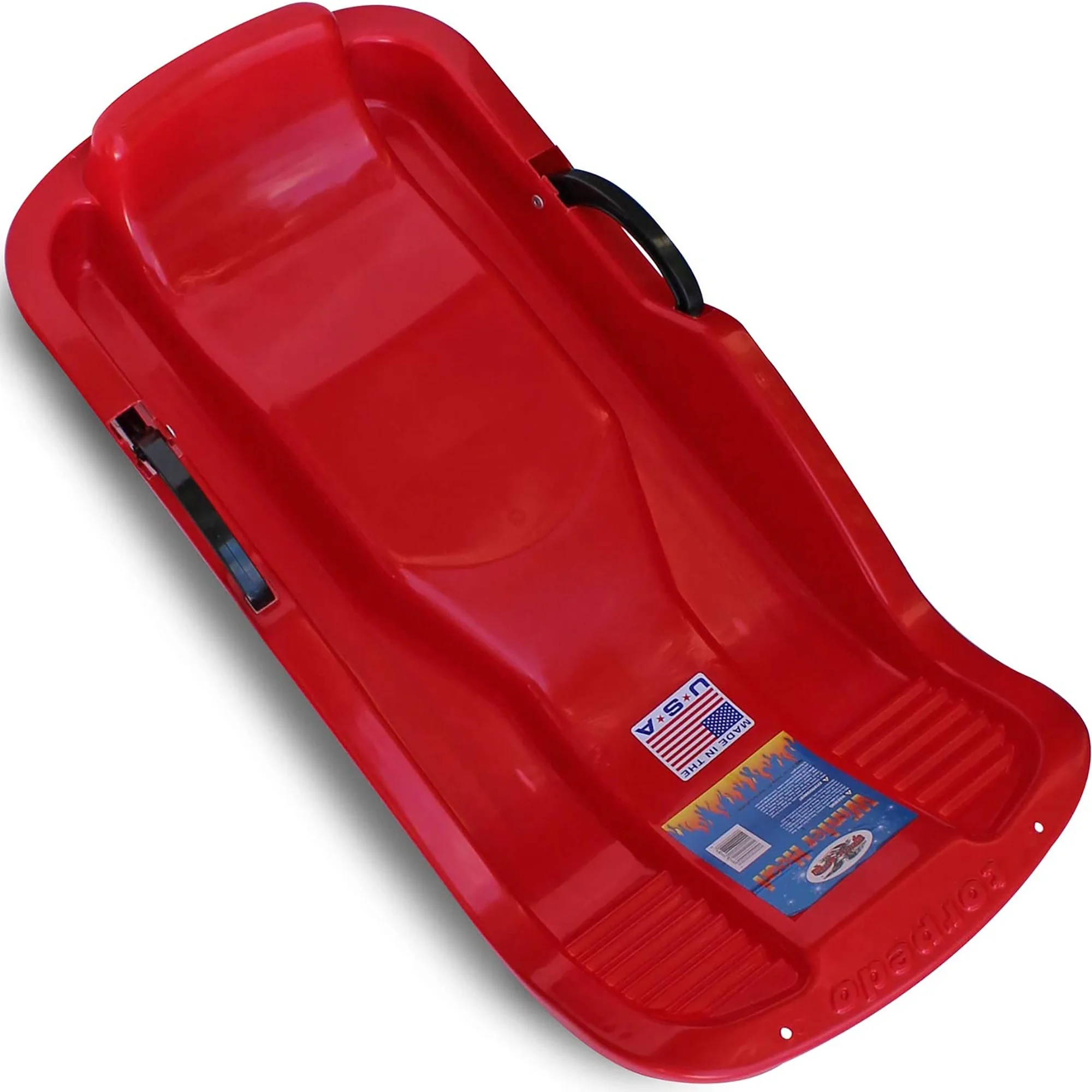Paricon Flexible Flyer Winter Heat Sled w/ Brakes, Ages 4 & Up, 38 Inches