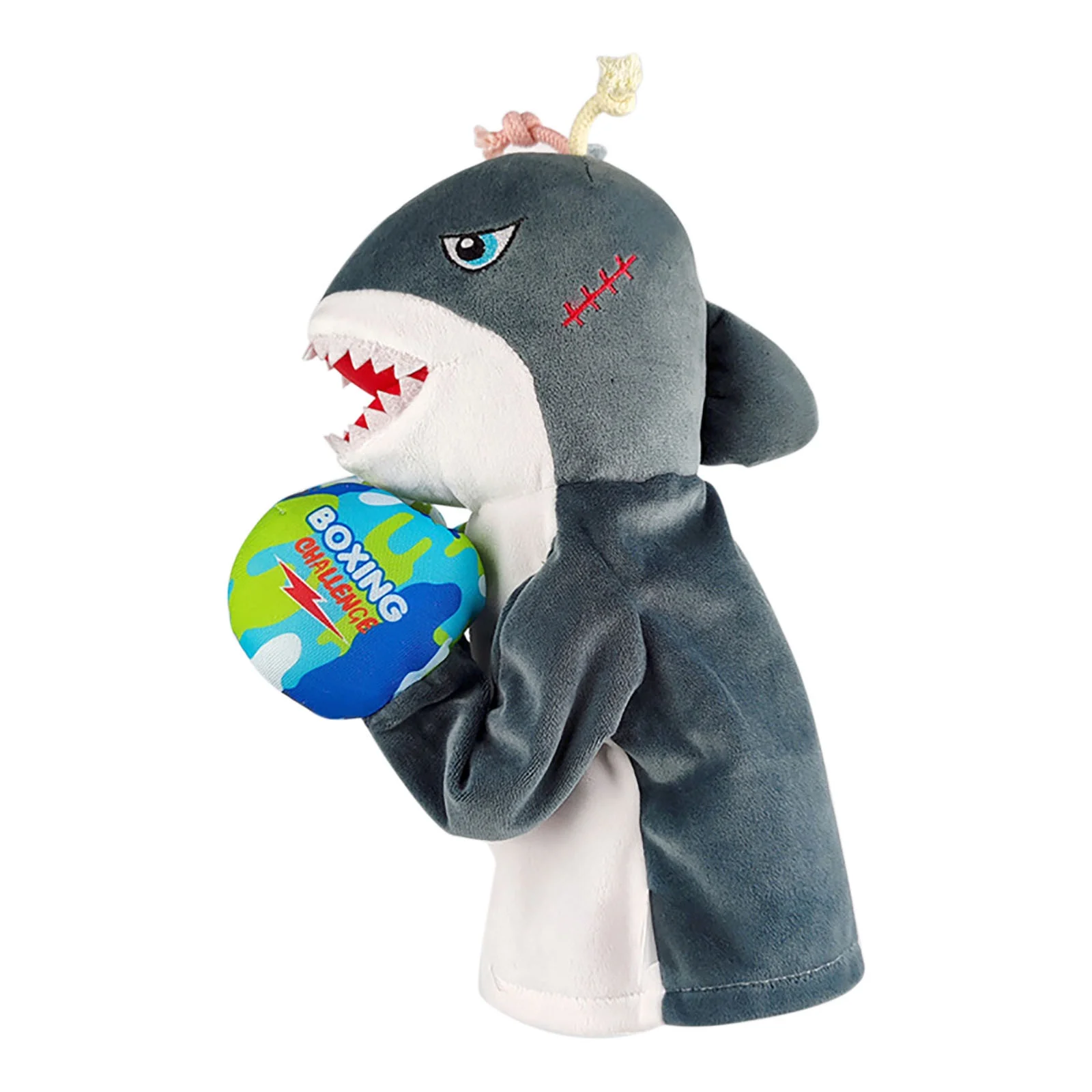 Jacenvly Educational Toys for KidsBoxing Monkey Hand Doll Plush ToyTelescopic Interactive Toy, Boxing Sounding Doll