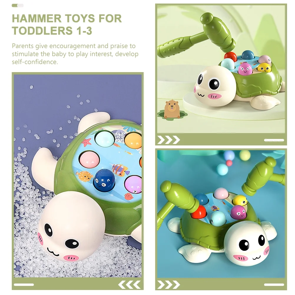 Game Consoles Toy for Kids Whack Toy Funny Hammering Toy Interactive Pounding Toy Child Baby