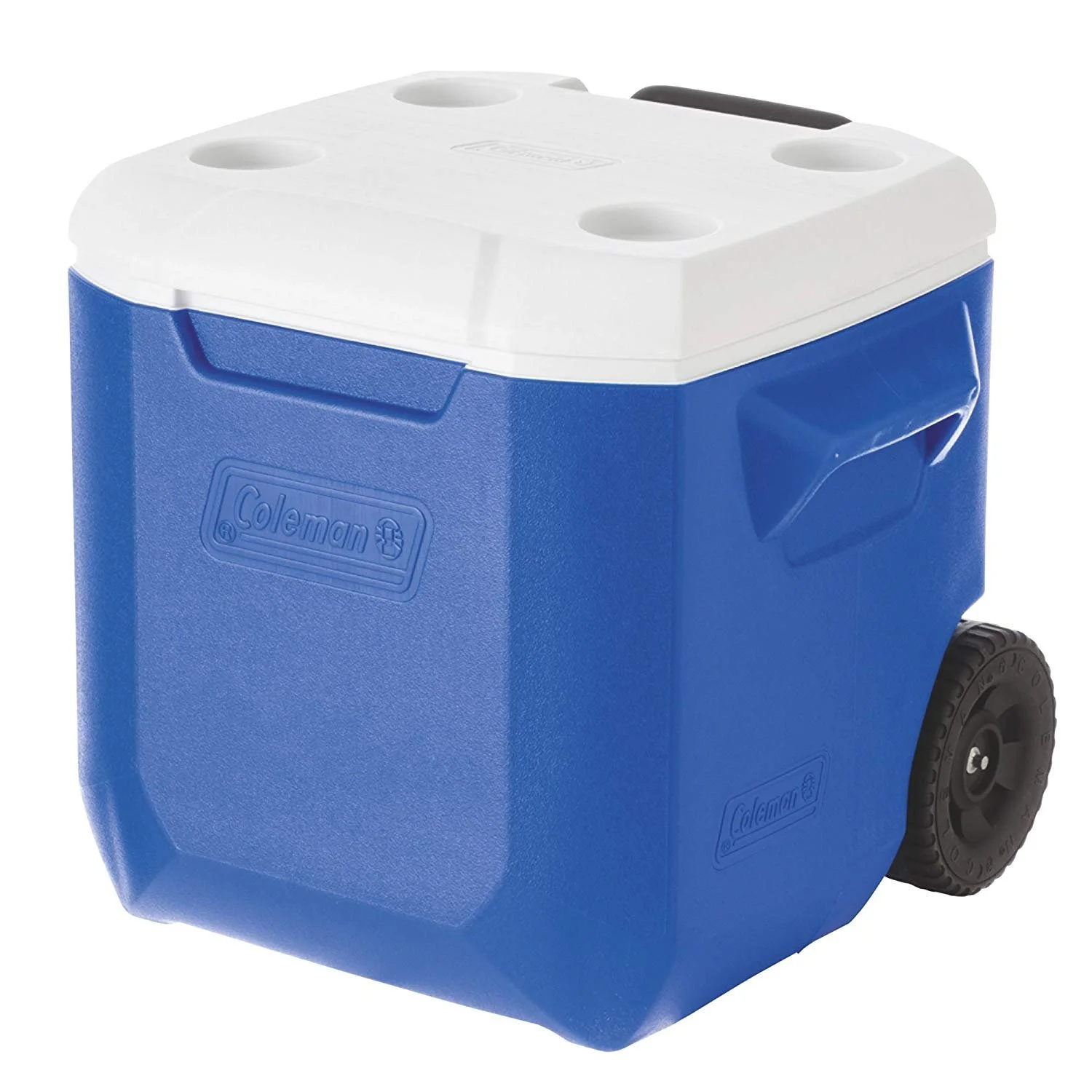 Coleman Wheeled Cooler, Blue, 45 Quart