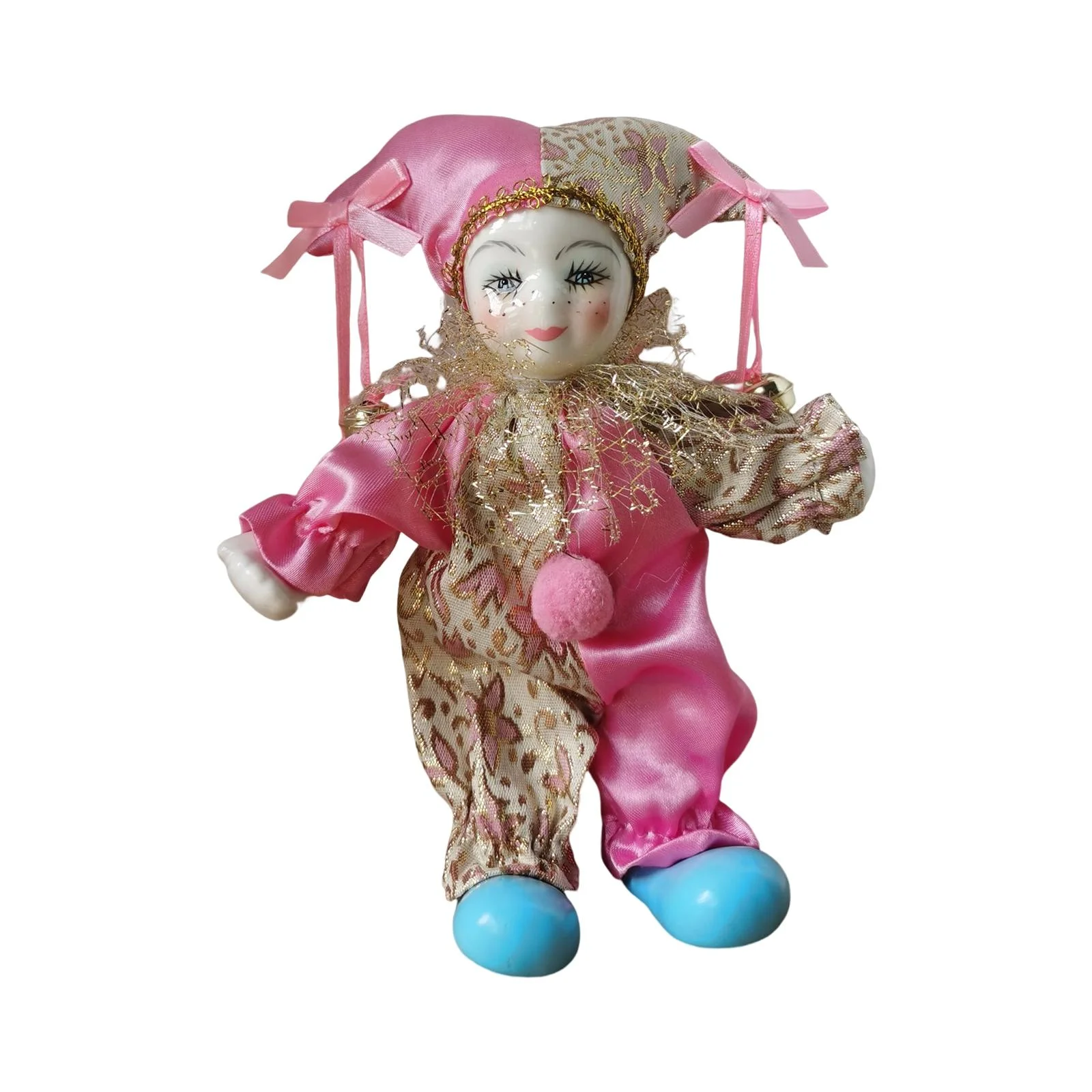 7 inch Triangel Doll Antique Doll ,Collectible Doll Ornaments ,Table Desk decor, Porcelain angel Model for Art Craft ,Birthday, Halloween