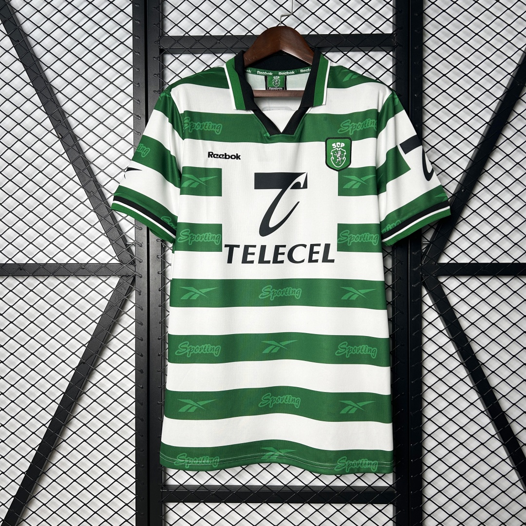 Retro Sporting CP Home Jersey 1999/2000