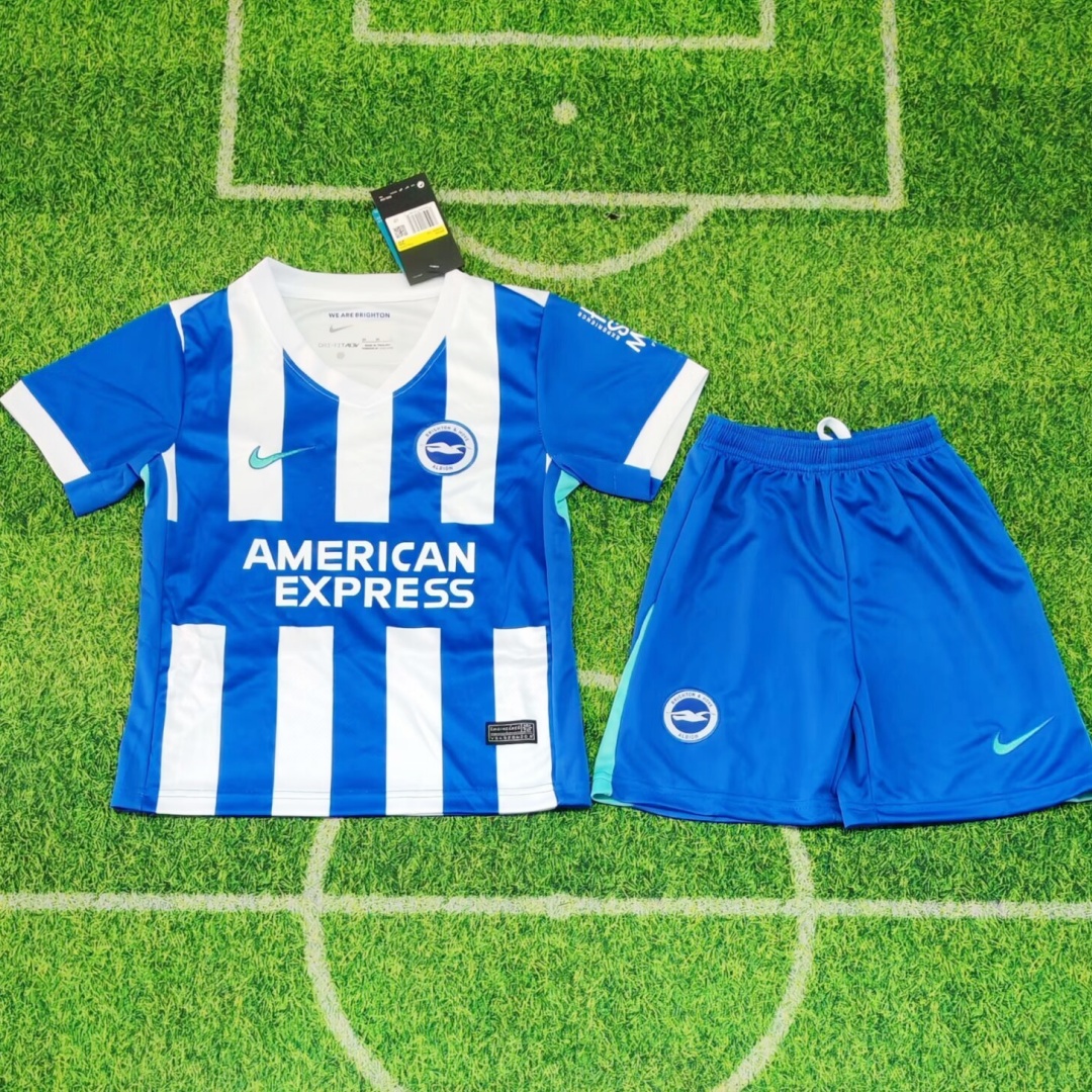 Kid's Brighton & Hove Albion Home Kit 2025/26