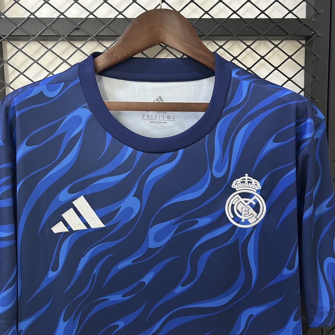 Real Madrid Blue Trainning Jersey 2025/26