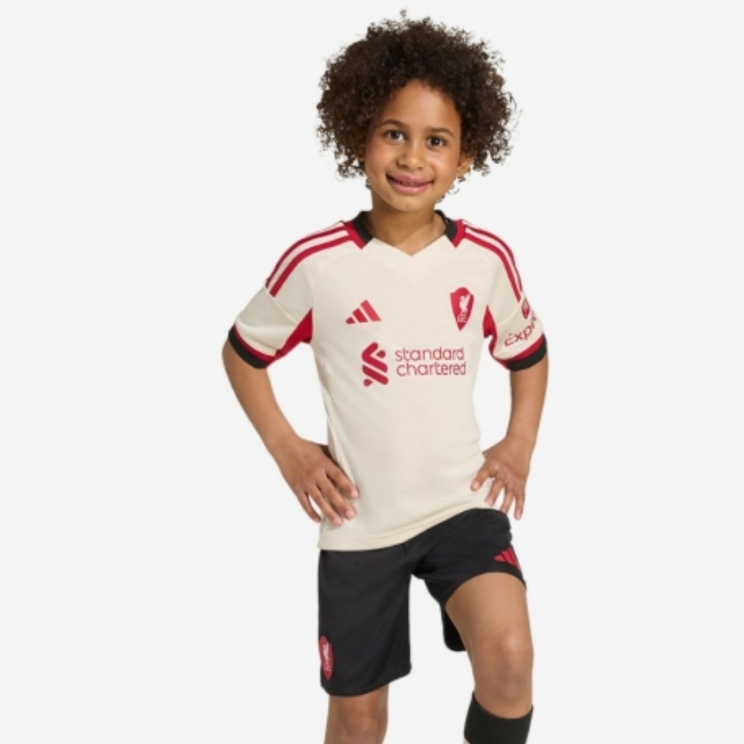 Kid's Liverpool Away Kit 2025/26