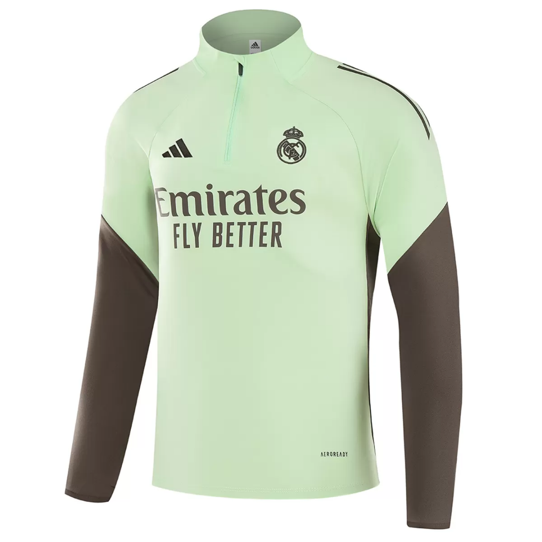 Real Madrid 1/4 Zipper Sweat Kit(Top+Pants) 2025/26