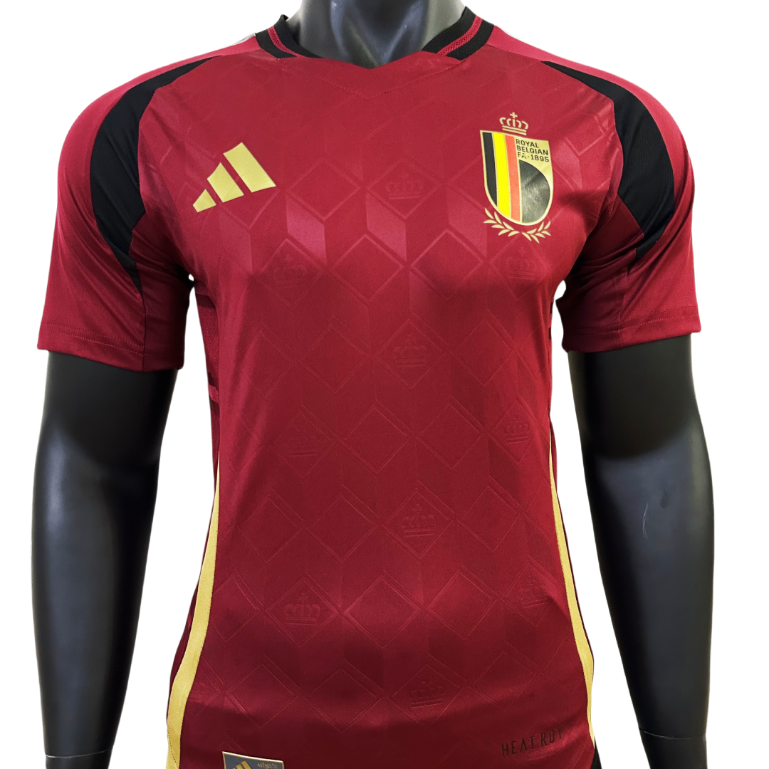 Player Version Belgium Home Jersey EURO 2024