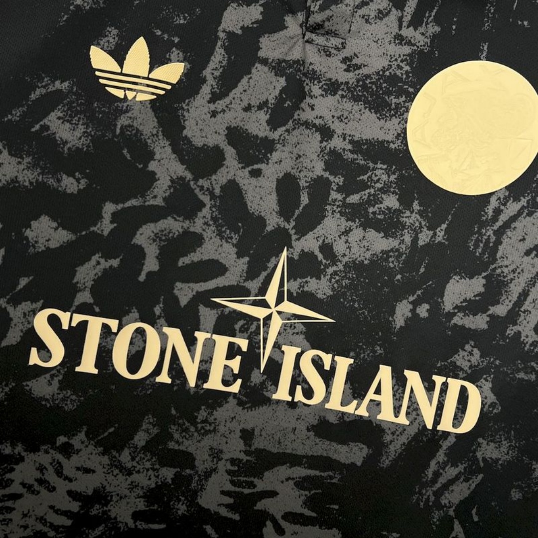 AJax x Stone Island Black Special Jersey 2025/26
