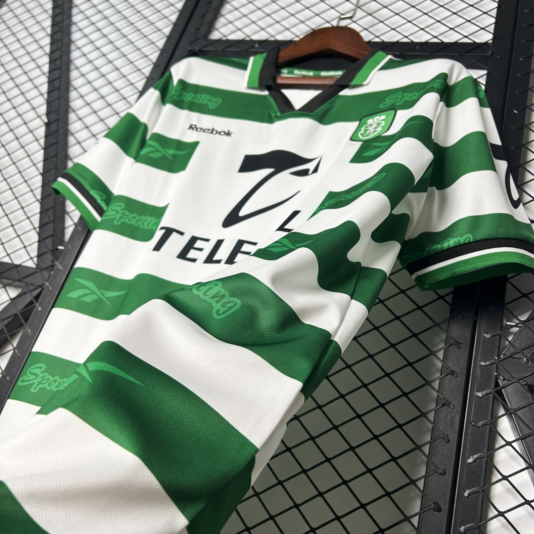 Retro Sporting CP Home Jersey 1999/2000