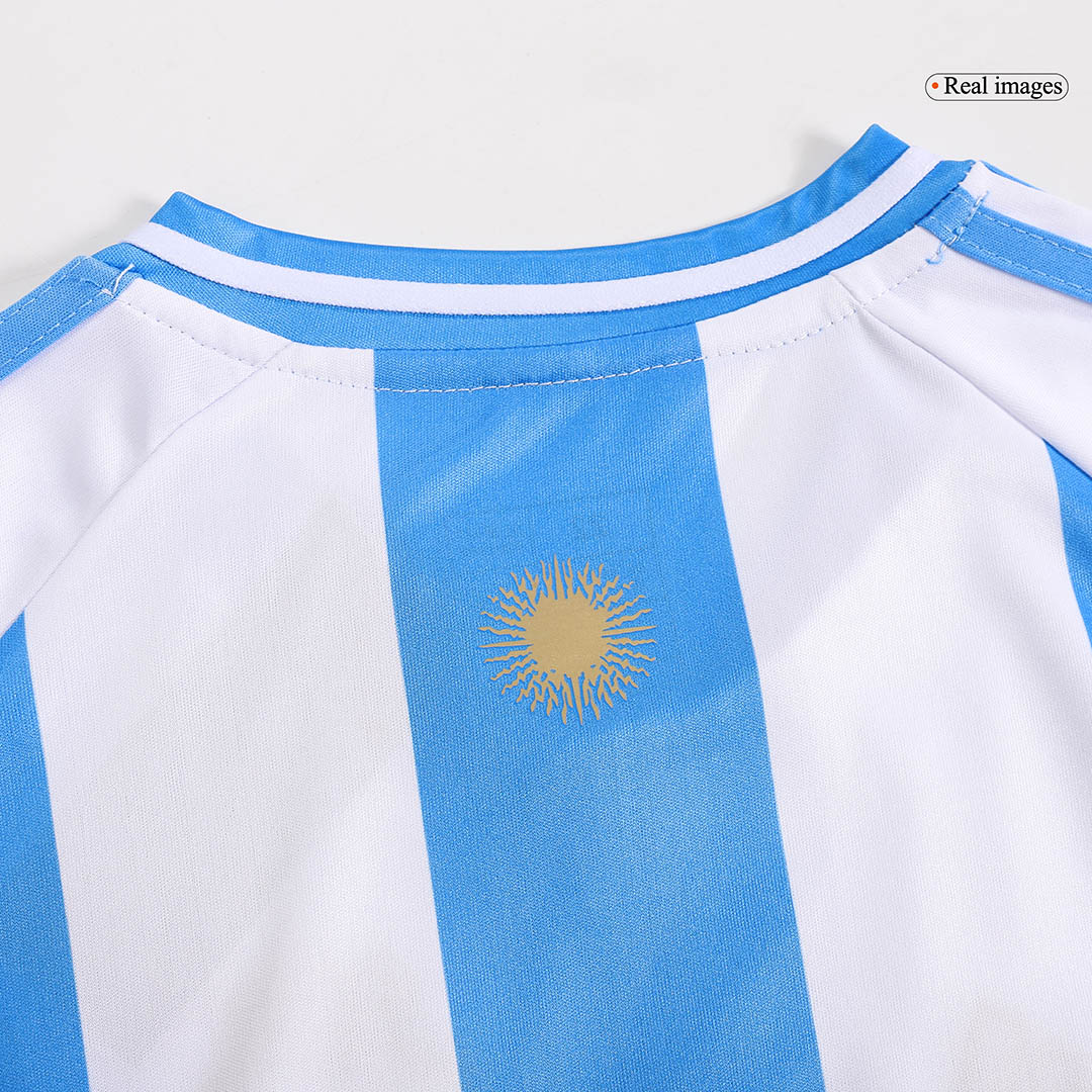 Kid's Argentina Home Jersey+Shorts Copa America 2024