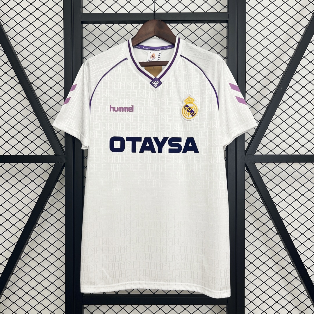Retro Real Madrid Home Jersey 1990/92