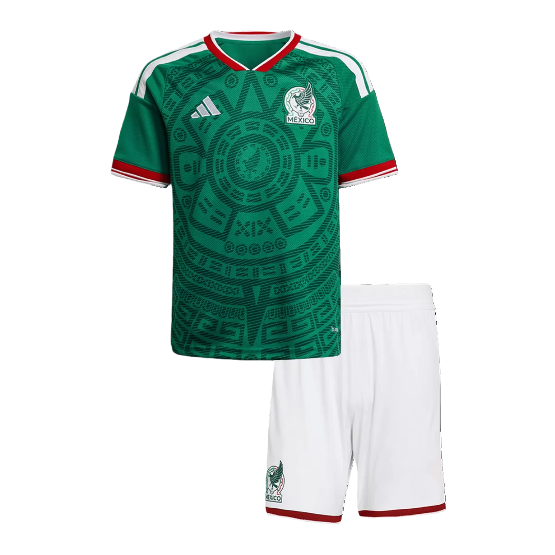 Kid's Mexico Home Kit World Cup 2026