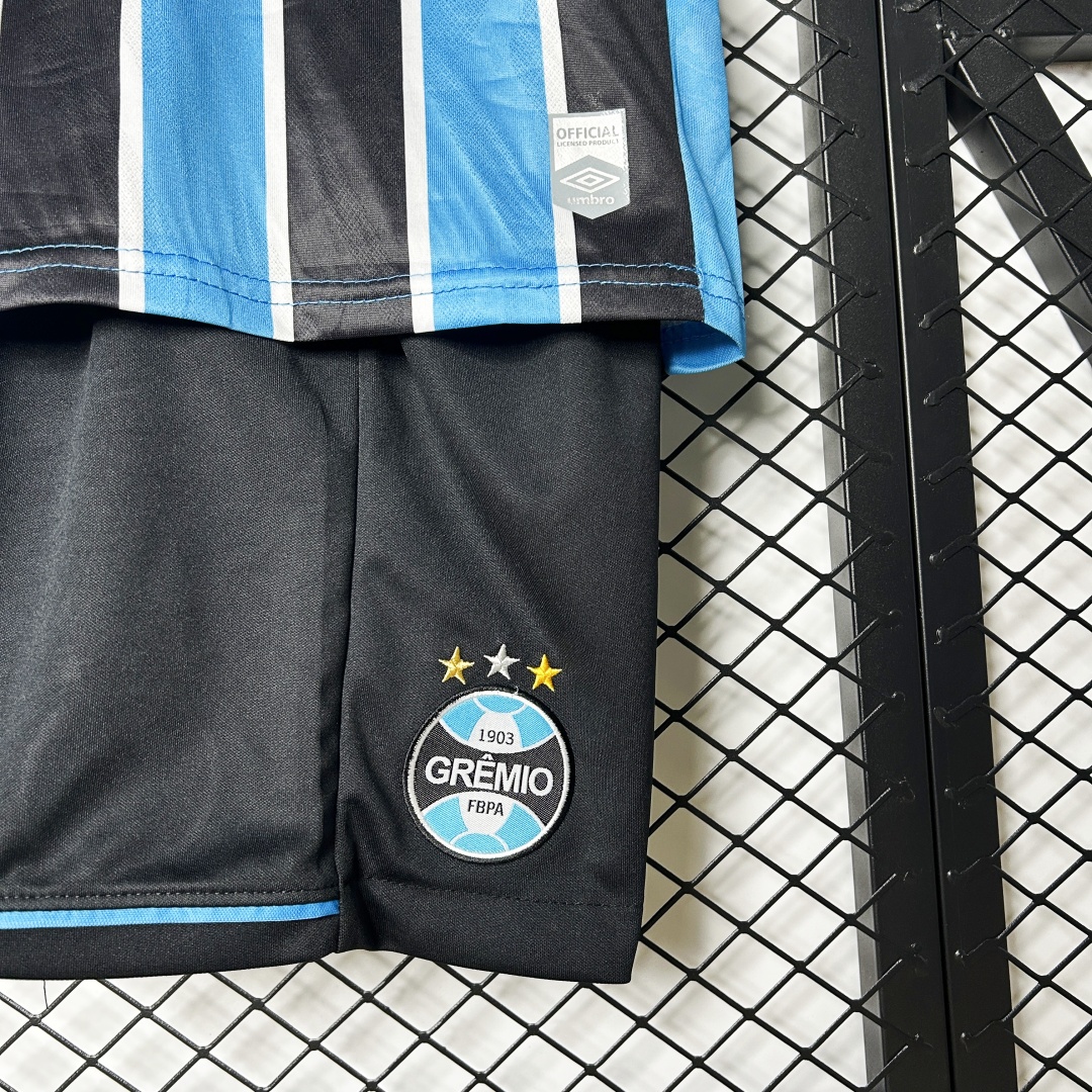 Kid's Grêmio FBPA Home Kit 2025