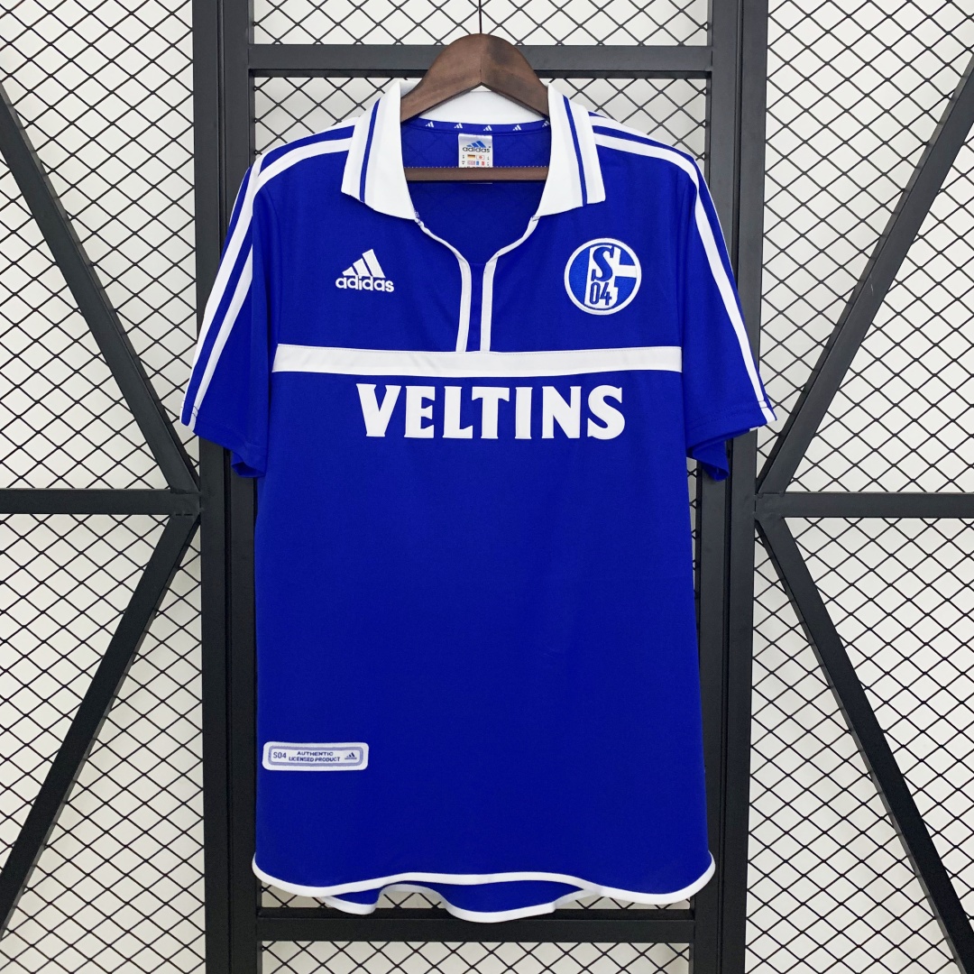 Retro Schalke 04 Home Jersey 2001/02