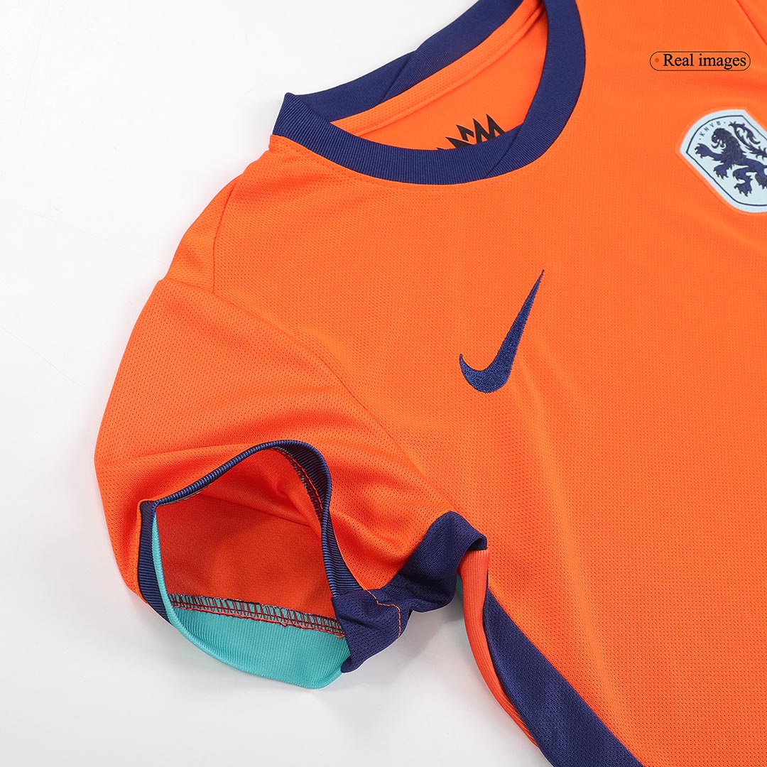Kid's Netherlands Home Jersey+Shorts EURO 2024