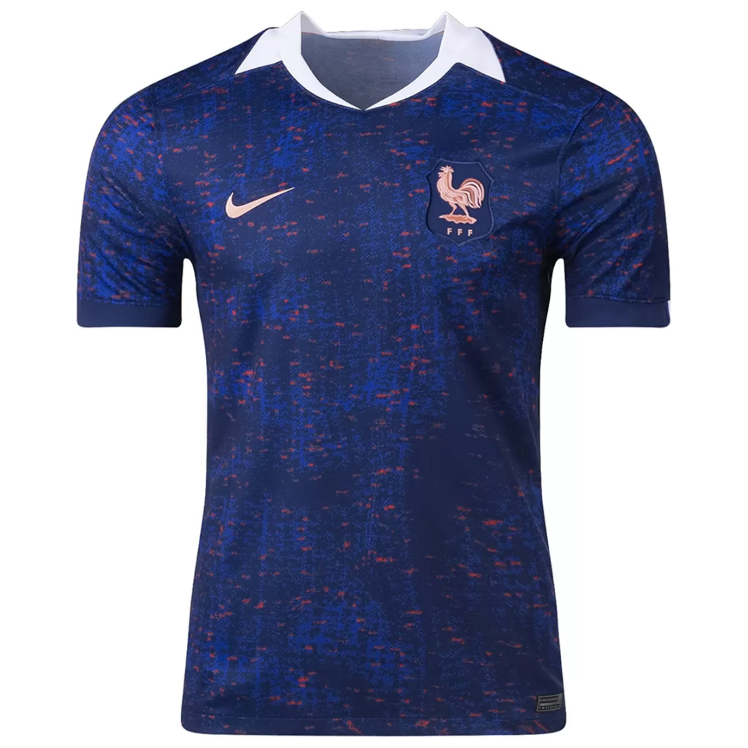 Men's France Home Jersey For Women's Euro 2025