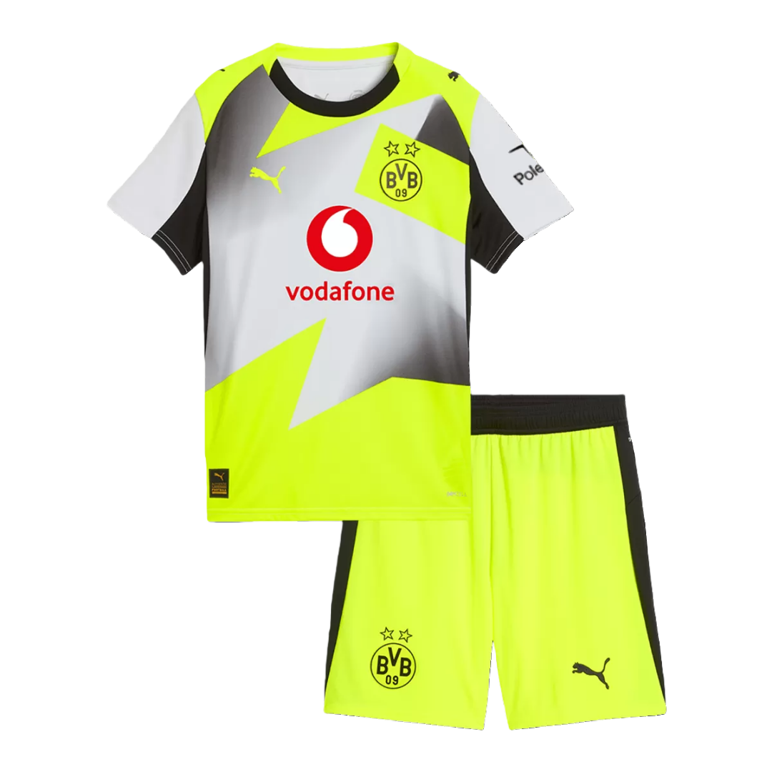 Kid's Borussia Dortmund Away Kit 2025/26