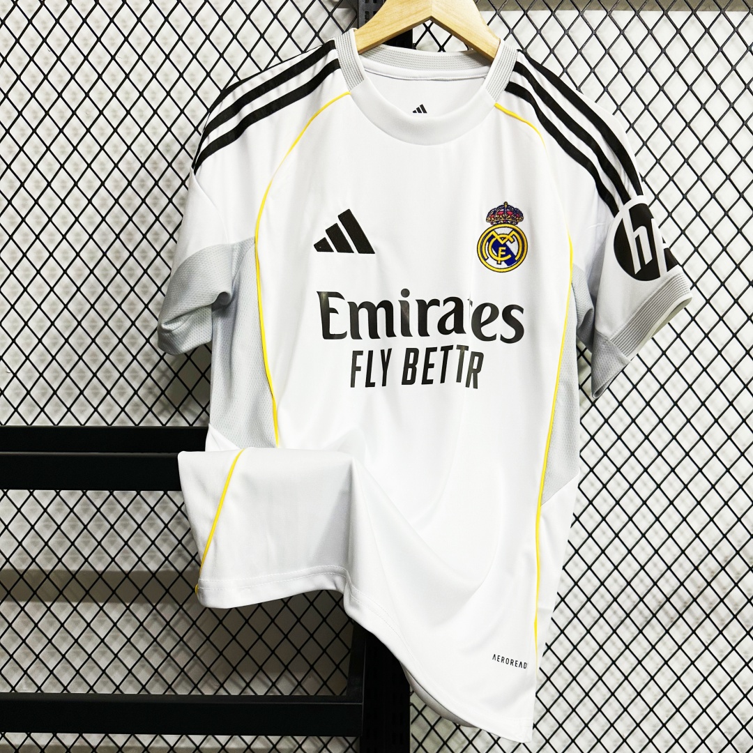 Real Madrid Home Jersey 2025/26