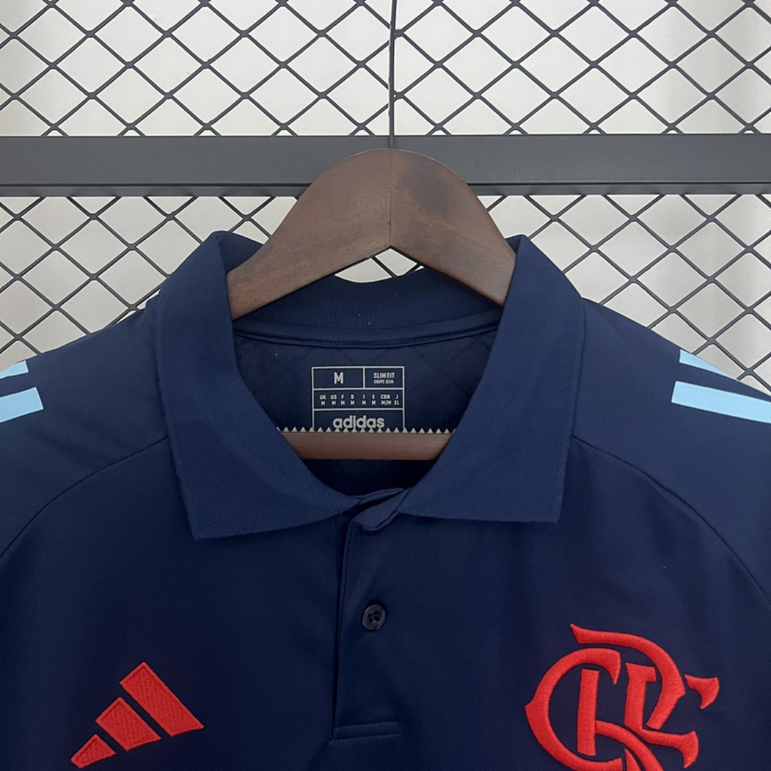 Flamengo Dark Blue Polo Jersey 2025