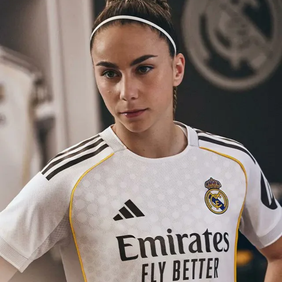 Women's Real Madrid Home Jersey 2025/26