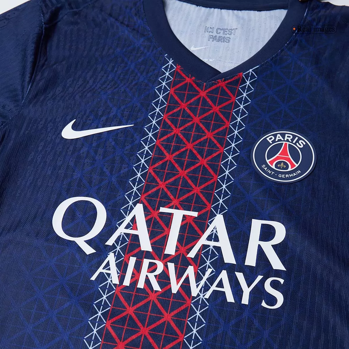 Player Version KVARATSKHELIA #7 PSG Paris Saint-Germain Home Jersey 2025/26