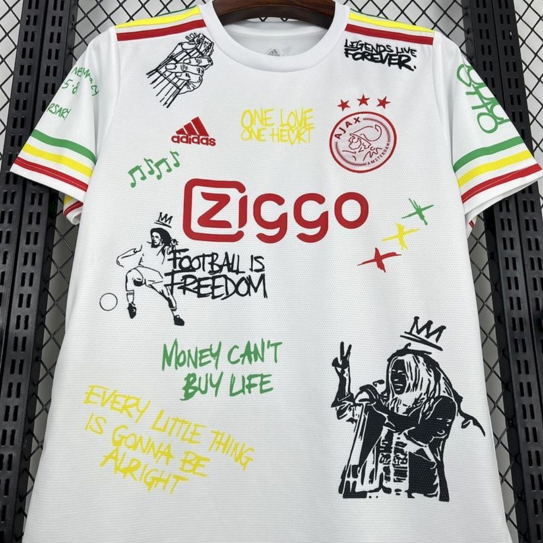 AJAX BOB MARLEY Special Edition Jersey 2025/26