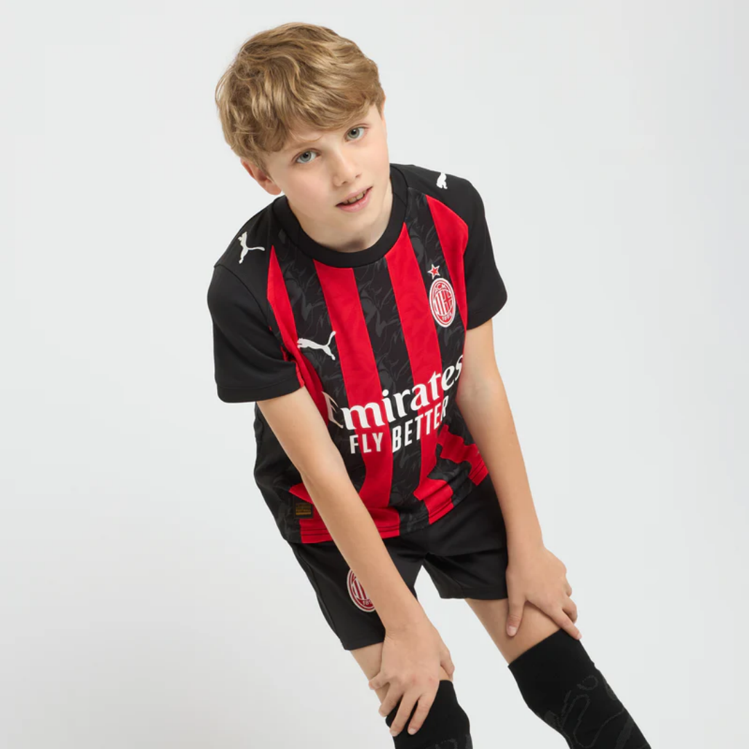 Kid's AC Milan Home Kit 2025/26