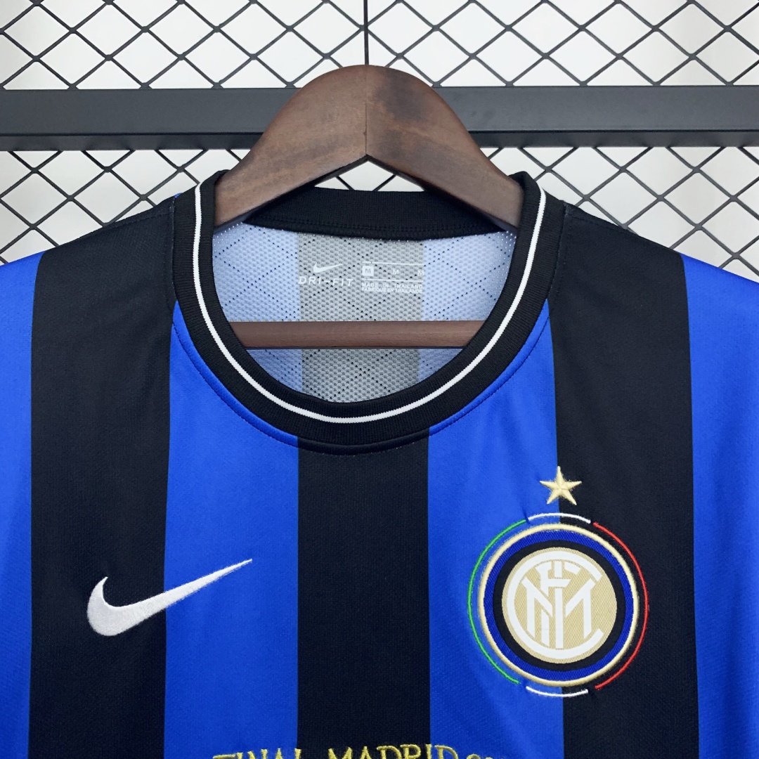 Retro Inter Milan 2010 UCL Final Long Sleeve Jersey