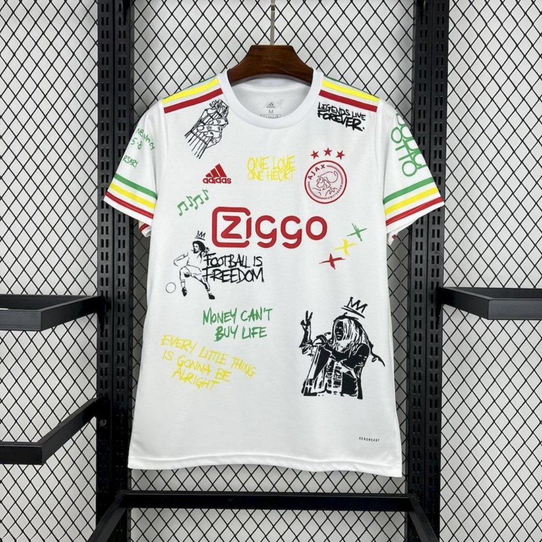AJAX BOB MARLEY Special Edition Jersey 2025/26