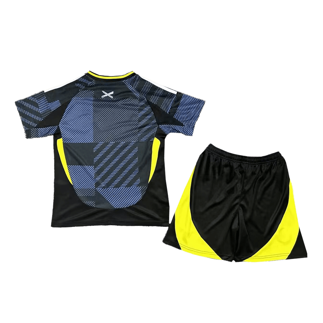 Kid's Scotland Home Jersey+Shorts EURO 2024