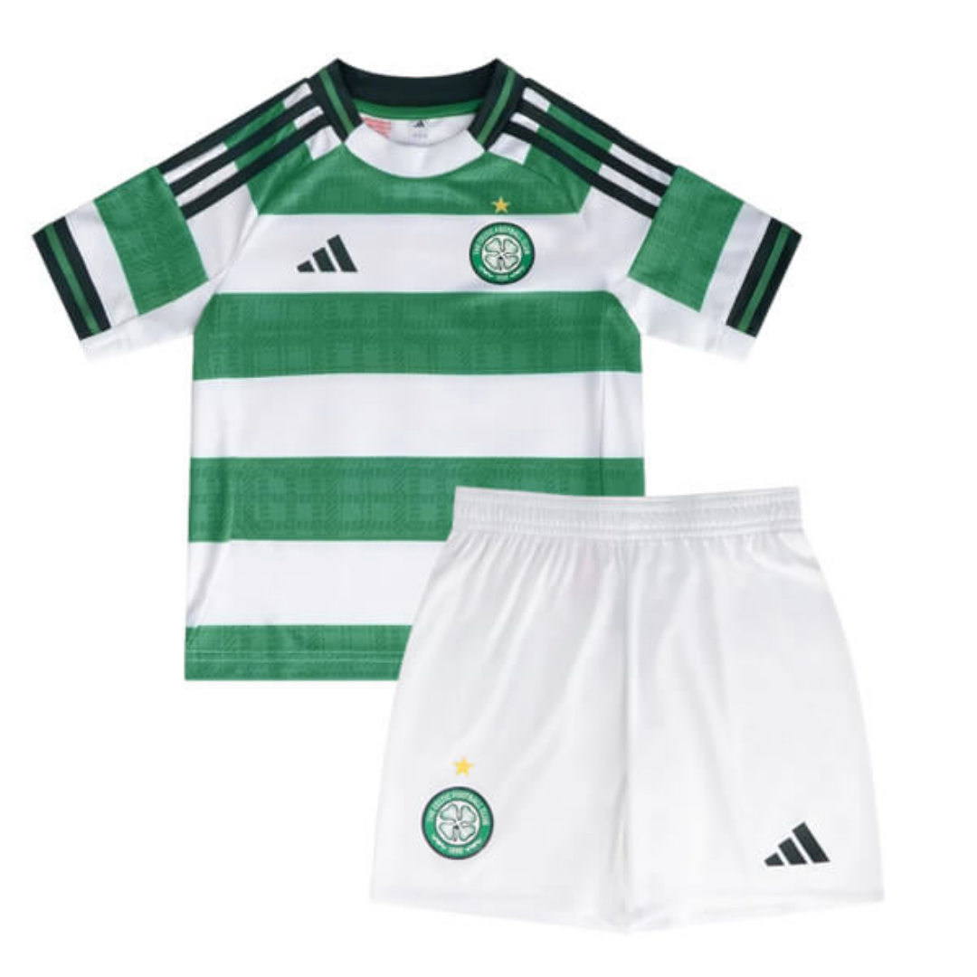 Kid's Celtic Home Kit 2025/26