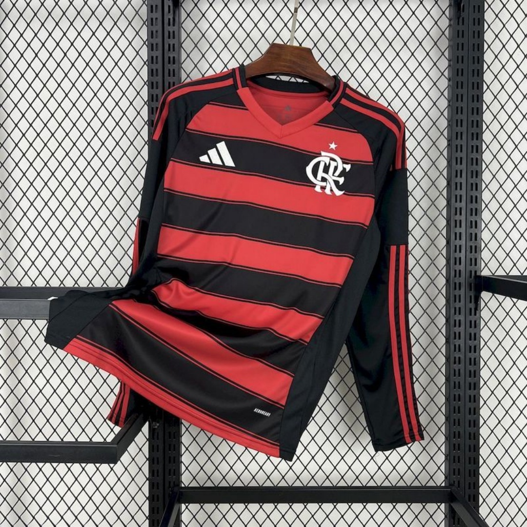Flamengo Home Long Sleeve Jersey 2025