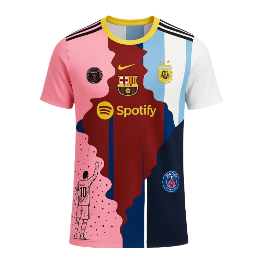 Messi #10 Commemorative Edition Jersey