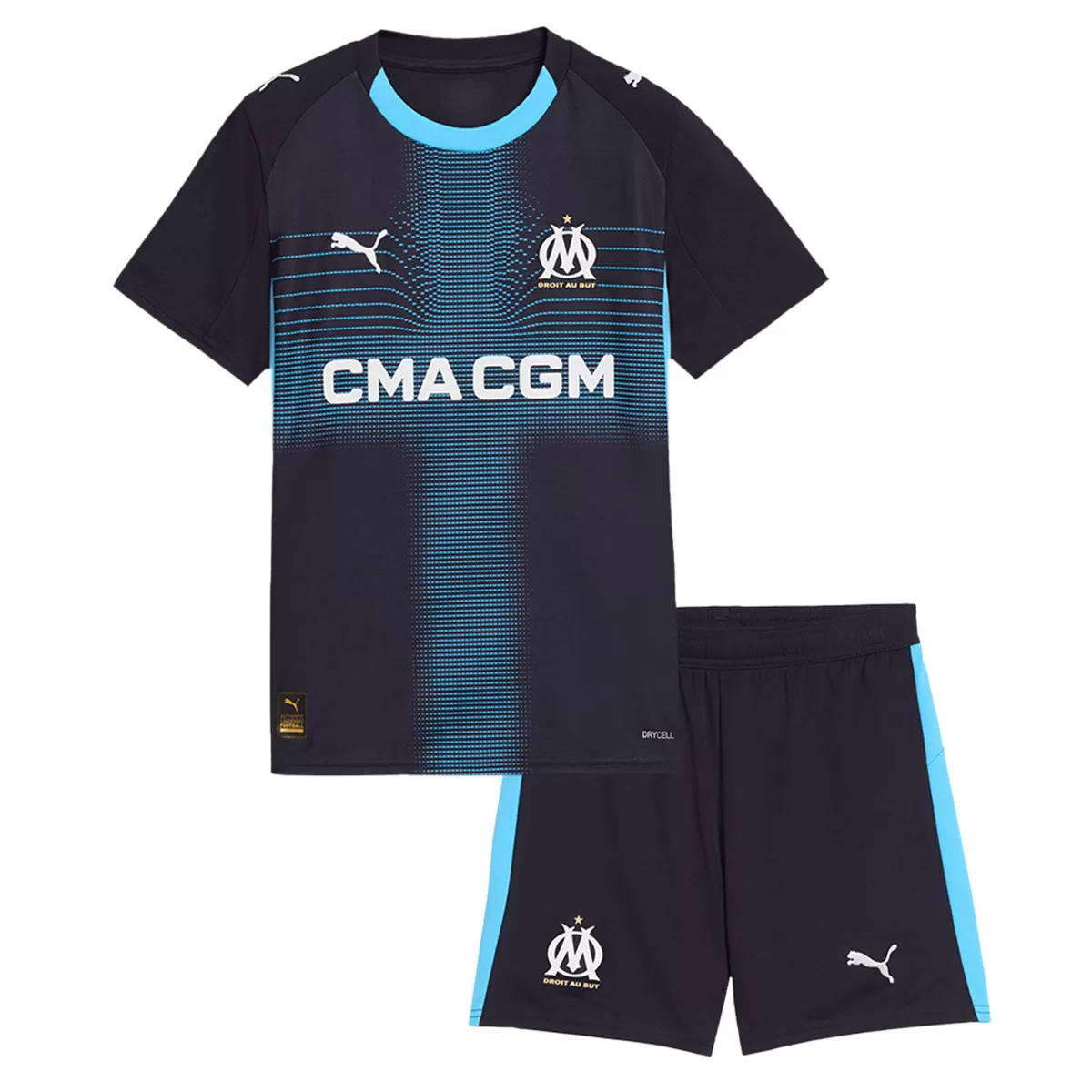 Kid's Olympique Marseille Away Kit 2025/26