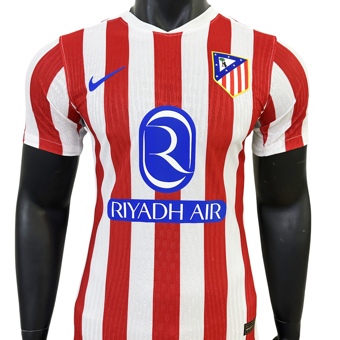 Player Version Atletico Madrid Home Match Jersey 2025/26