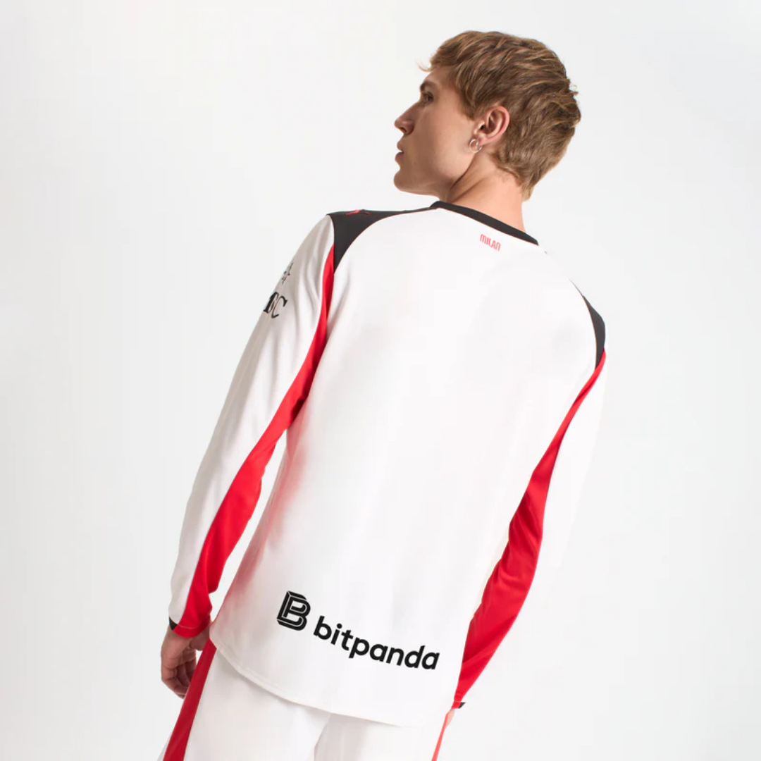 AC Milan Away Long Sleeve Jersey 2025/26